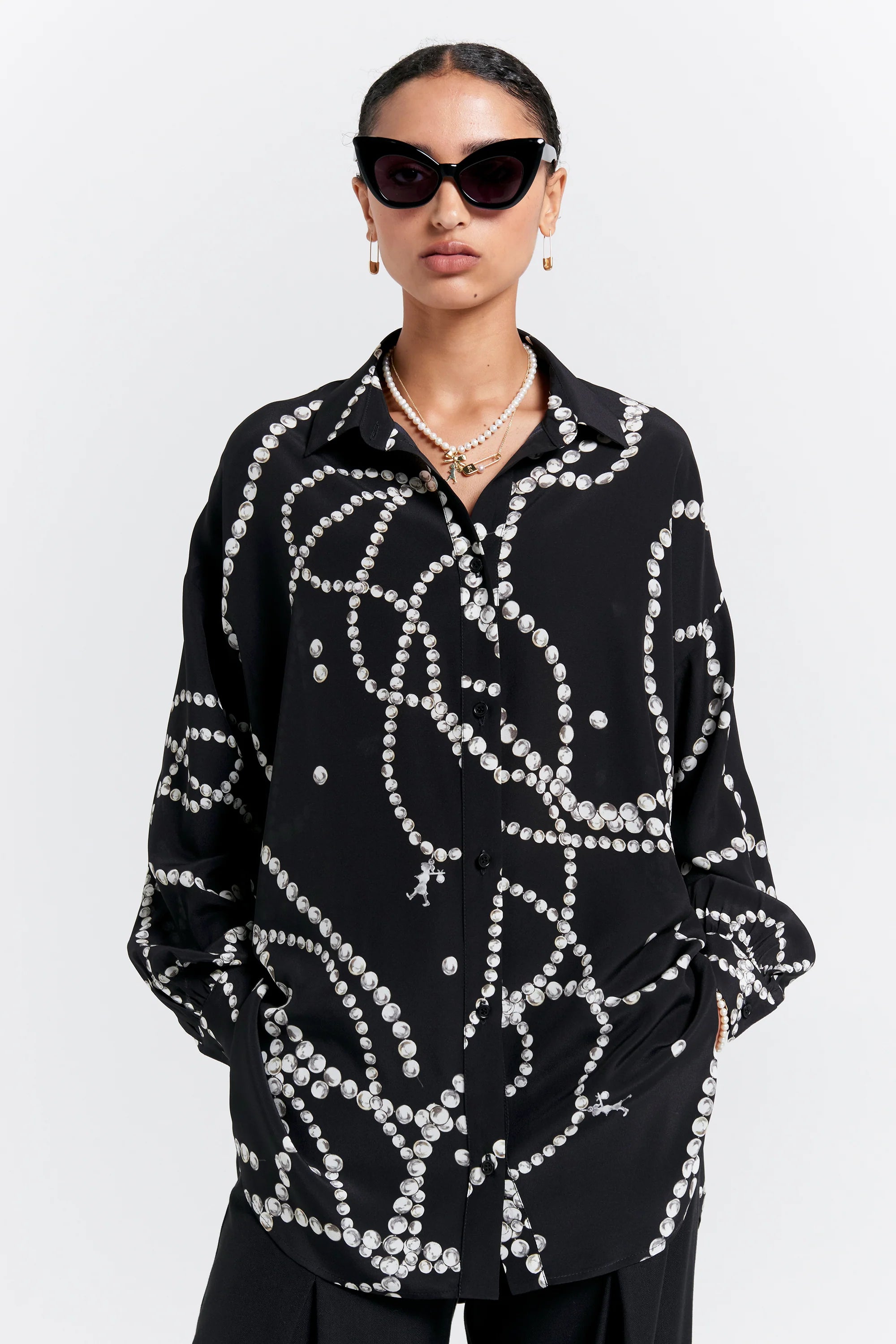KAREN WALKER トップス Karen Walker - Onwards n Upwards Top – SPCA Op Shops