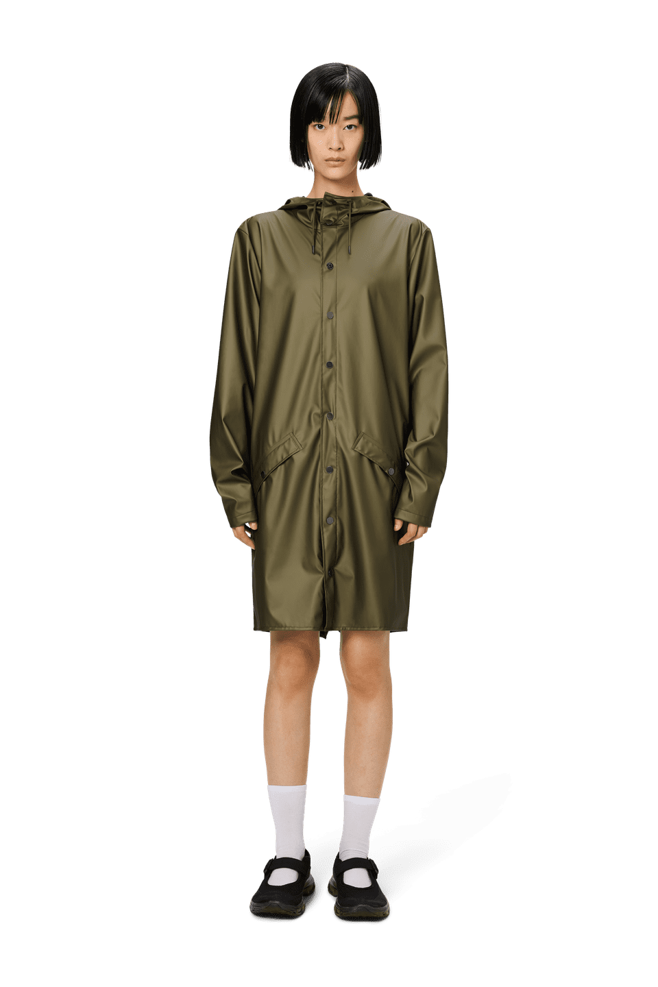 Rains Long Jacket Revel - Main Image